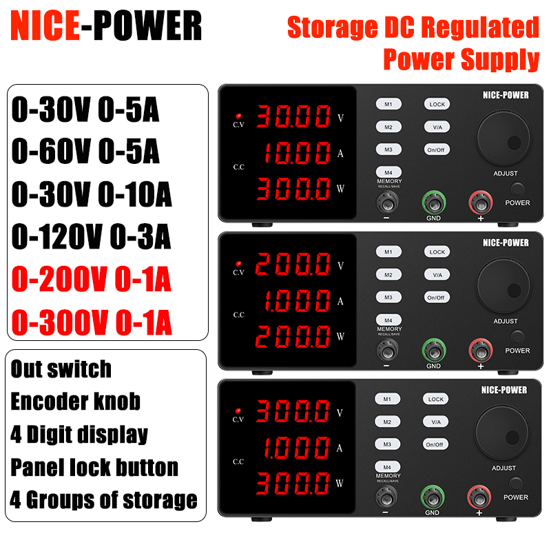 NICE-POWER 200V/300V 1A DC-voe - Switching Dc Power Supply 300V 1A recensie en prijs