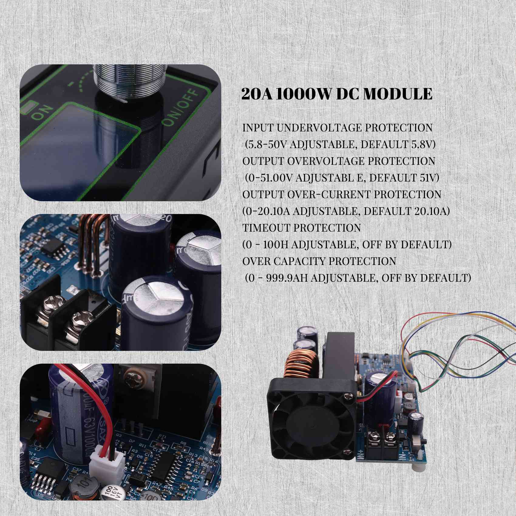 [NEWA08R】 WZ5020L 20A 1000W DC - Step Down Dc Power Supply Module 1000W recensie en prijs