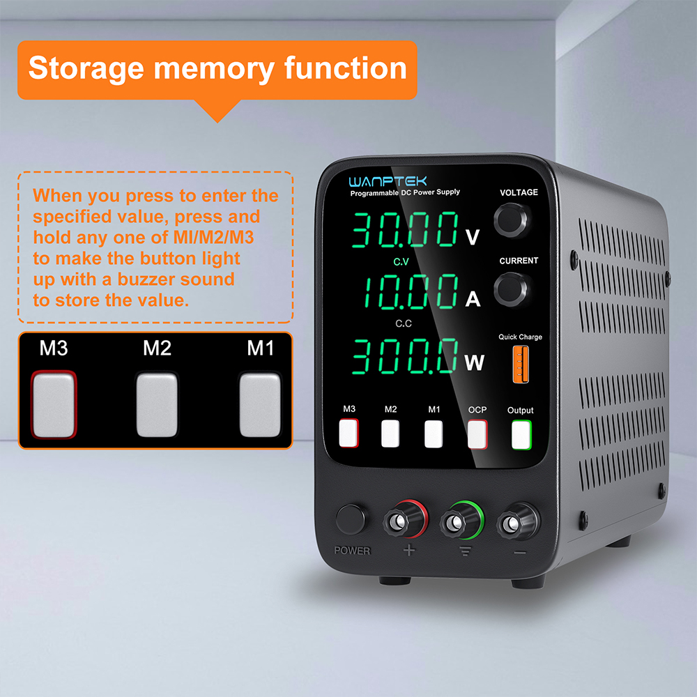 Wanptek Verstelbare DC Voeding - Programmable Dc Power Supply 60V 10A recensie en prijs
